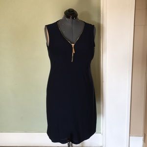 Navy blue dress